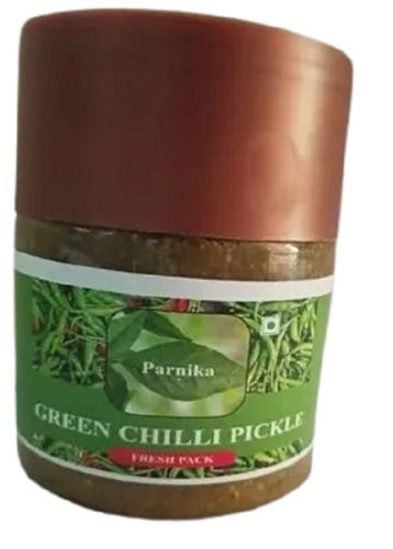 1 Kilogram Fresh Spicy Green Chili Tangy Flavor Pickles