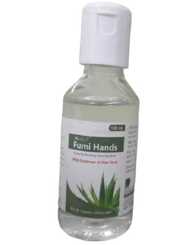 100 Millilitre 99% Kills Germs Aloe Vera Alcohol Based Hand Sanitizer