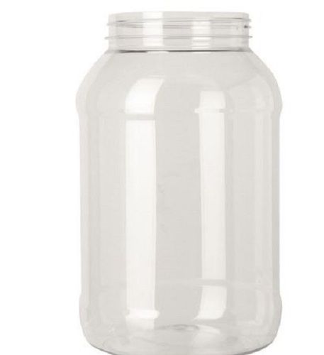 2 Litre Storage Capacity Round Transparent Abs Plastic Empty Jar Thickness: 5 Gauge