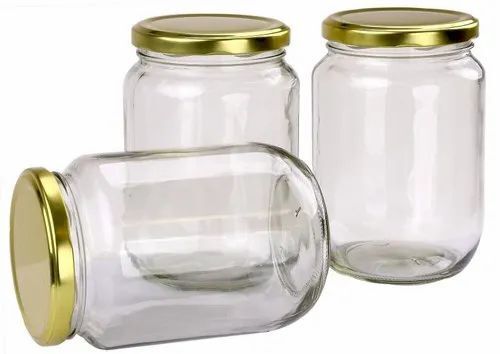 Instant Dry Yeast 200 Ml Transparent Glass Honey Jars For Storage