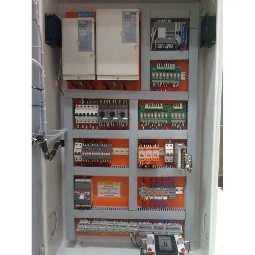 2260 X 800 X 600 Mm Protection Level Ip54 Powder Coated Three Phase Automatic Plc Control Panels Base Material: Mild Steel