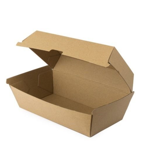 24x10 Inches Rectangular And Plain Matte Finished Kraft Paper Box