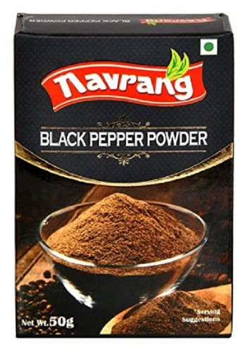 50 Gram Dried Black Pepper Powder