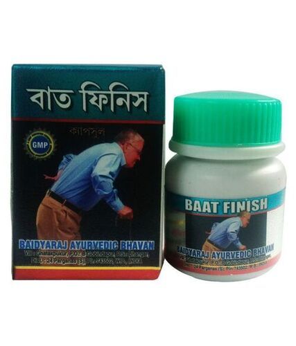 Brown And Green Brown Baat Finish Capsules For Joint Pain Relief