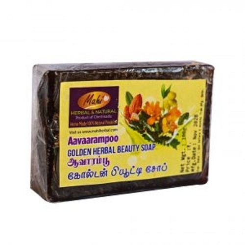 Medium Size Bar Style Herbal Avarampoo Golden Beauty Soap