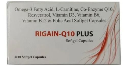 Omega 3 Fatty Acid L Carnitine Folic Acid Softgel Capsules General Medicines