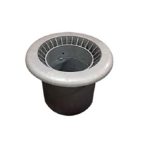 Plastic Core Plug - PVC Material, Standard Size, Grey Color, Soft Hardness, Lightweight, Water Resistant, Plain Pattern, Eco-Friendly Design