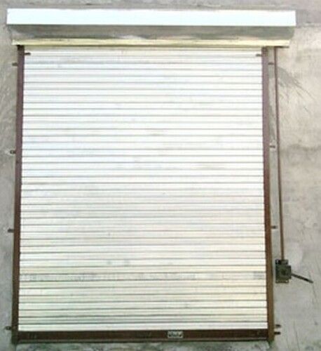 Rust Proof Polished Aluminum Vertical Opening Gear Operated Rolling Shutter Application: Industrial