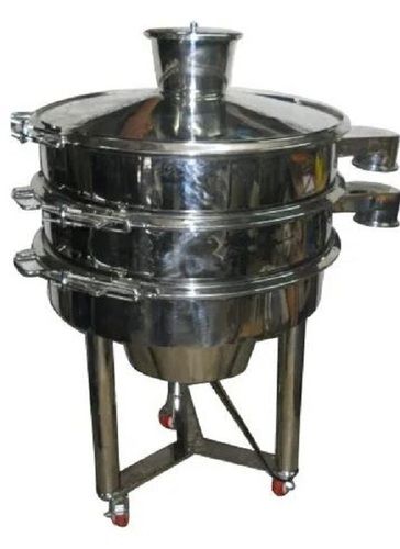 Floor Mounted Heavy-Duty Electrical Semi-Automatic Stainless Steel Vibro Sifter