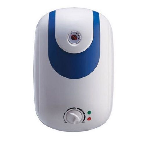 White 10 Litre Capacity Plastic Wall Mounted Electric Water Geyser