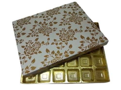 11x11x3 Inches Matte Finished Printed Paper Chocolate Packaging Box