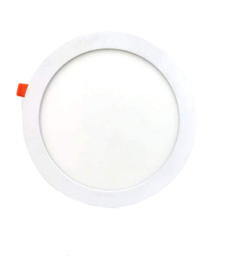 White 12 Watt 220 Voltage Plastic Body Round Slim Led Panel Light