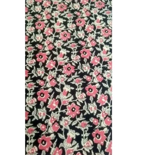 मल्टीकलर 120 GSM श्रिंक रेजिस्टेंस और गारमेंट्स के लिए सॉफ्ट कॉटन प्रिंटेड फ़ैब्रिक