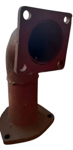 Maroon 5.8 Mm Thick Paint Coated And Round Mild Steel Elbow Connector