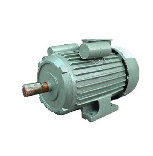 Green 5 Hp Power And 240 Volt Single Phase Electric Motor