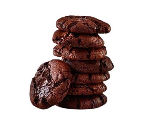 Delicious Mouth Watering Taste Crispy Round Shape Sweet Chocolate Biscuits