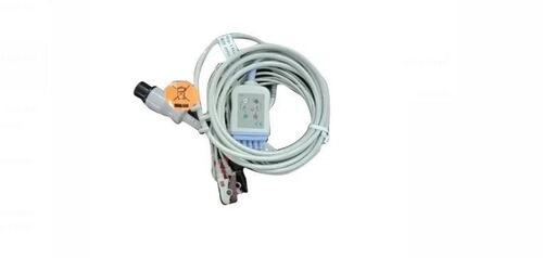 Flame Proof Heat Resistant Plastic Multicore Electrical Ecg Monitor Cable For Hospital