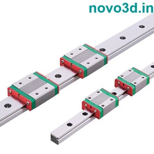 Silver Mgn Carriage Cnc Miniature Linear Rail Slide Of 3D Printer