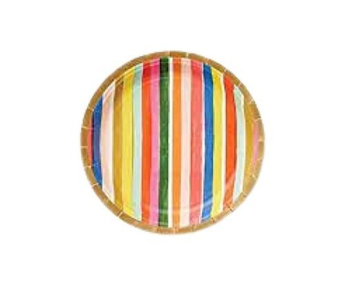 Printed Round Shape Disposable Paper Plates