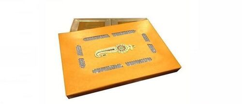 Rectangular Glossy Laminated Surface Cardboard Dry Fruit Packaging Box Size: Customized