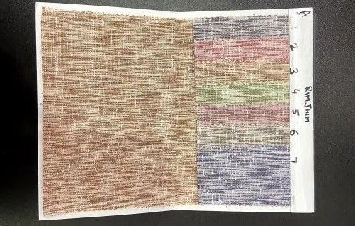 Rimjhim Khadi Look Cotton Fabric With Roll Length 50 meter