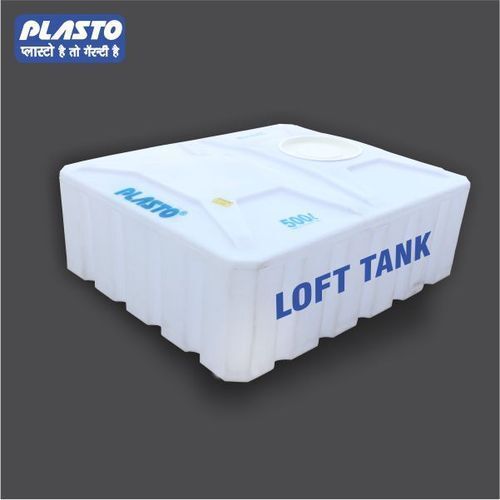 Rooftop Square Shape Polyvinyl Chloride Plastic Loft Tank For Storing Water