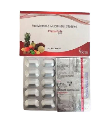 10 X 10 Strips Multivitamin Capsule  Efficacy: Promote Nutrition