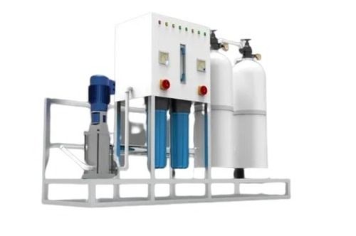 Durable 1500 Watt Fully Automatic Mild Steel Industrial Reverse Osmosis Plant