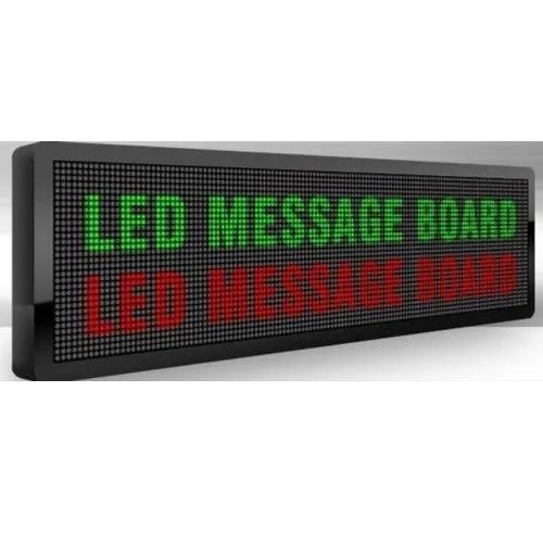 230 Voltage Ip64 Advertisement Led Display Board Body Material: Plastic