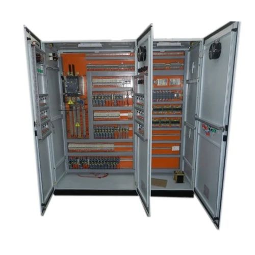 24 X 10 X 36 Inches Size 220-440 Volt Power Coated Automation Plc Control Panels Base Material: Mild Steel