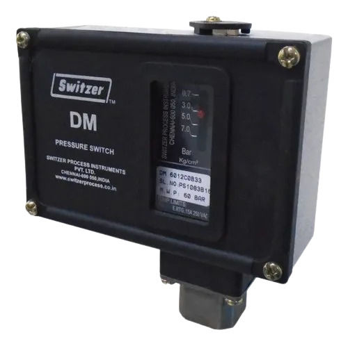 31 Mm 230 Volt 5 Ampere Ac High Accuracy Digital Pressure Switch  Application: Industrial