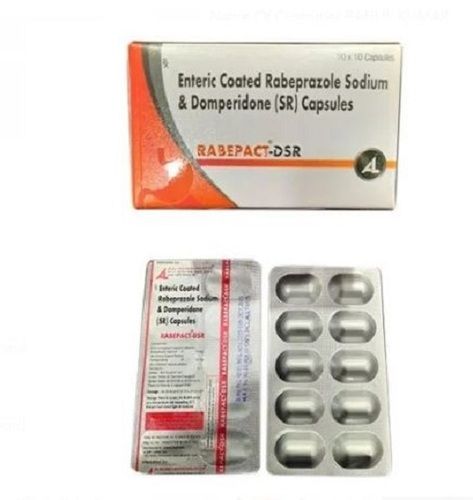 Enteric Coated Rabeprazole Sodium Domperidone Capsules Recommended For: Gastrointestinal Reflux Disease