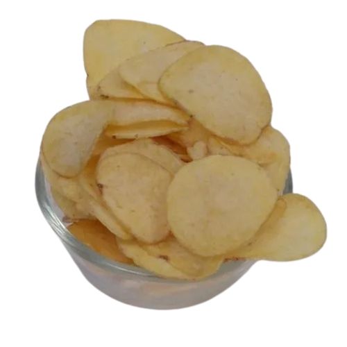 Oval Fried Salty Crispy Light Weight Healthy Potato Chips 