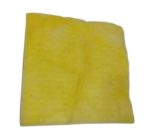 Yellow Premium Quality 25 Mm Thickness Plain Fiber Sheet Glass Wool