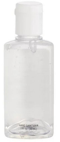 White Premium Quality And Durable 30 Ml Plastic Hand Sanitizer Gel Bottle