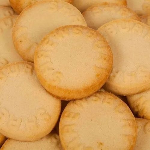 Round Sweet Semi Soft Low Fat Glucose Crunchy Bakery Biscuits