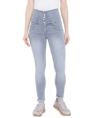 Ladies Jeans Pant, Button at Rs 299/piece in Nagpur