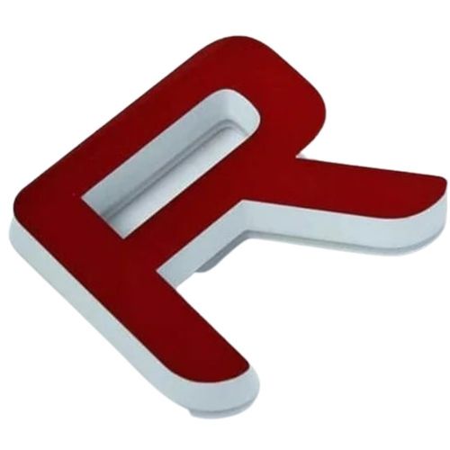 Red 220-240V Light Weight Water Proof Acrylic Letter For Advertisement Use 