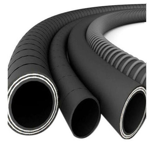 3/4 Inch Flexible Black Rubber Hose Pipe, 6 To 12 Meter Length