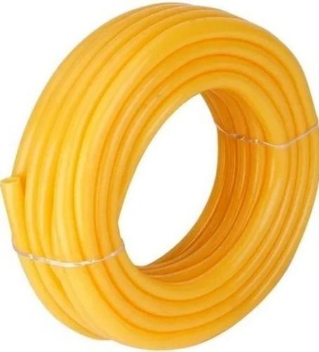 Yellow 30 Meter 3 Mm Thick Plain Round Pvc Garden Pipe For Watering Plants