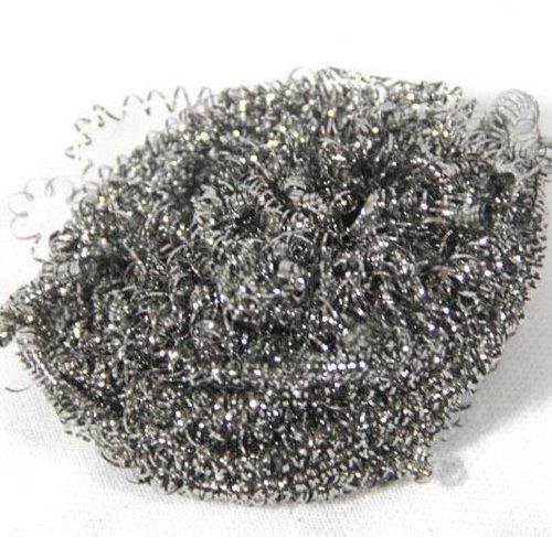 Silver High Quality Stainless Steel Scrubber For Cleaning Utensils