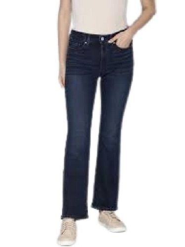 women's plain bootcut jeans