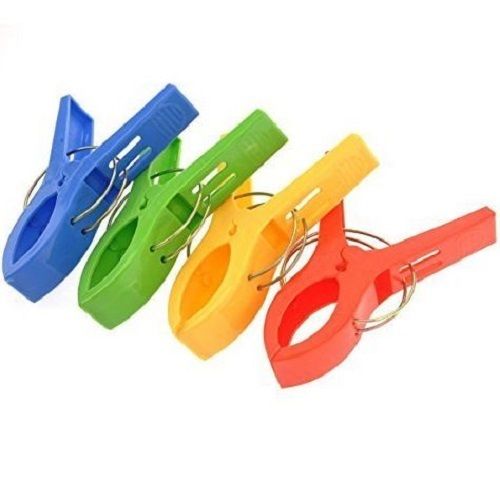 Multi-color Durable Lightweight Plastic Clothes Clips Uses For Garments