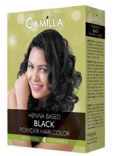 Green 100% Henna Based Black Powder Hair Color