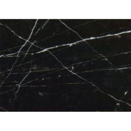 102 X 59 Inches 18 Mm 2.8 G/M3 Dense Polished Marquina Black Marble For Floors Slabs