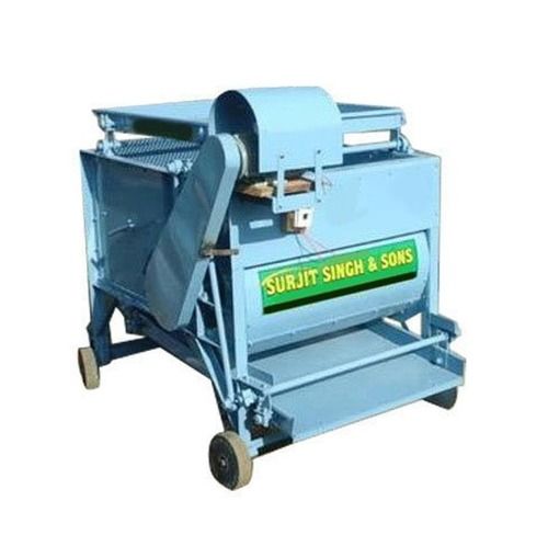 4.8x6.2x3.5 Foot Mild Steel Semi Automatic Agricultural Seeds Cleaner Machine