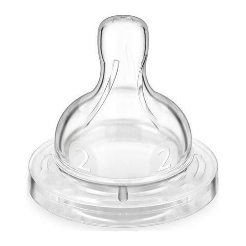 6X5X7 Cm Food Grade Transparent Flexible Silicone Baby Bottle Nipples Use: Drinking