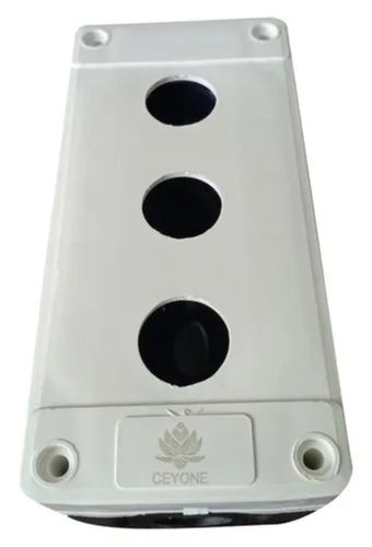 10wh Energy Consumption 1.5x6x2.5 Inches Ip55 3-Way Pvc Push Button Box