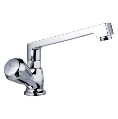 Silver 160X200 Mm Glossy Finished Stainless Steel Swan Neck Water Taps