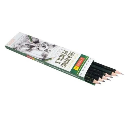 Black 1X6 5-10Gm Thick Opaque Drawing Pencil For Architects Use